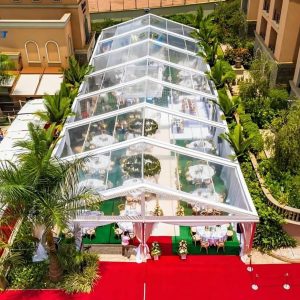 Transparent Marquee Tent (10m Width)