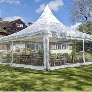 Transparent Pagoda Tent (33ft x 33ft)