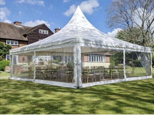 Transparent Pagoda Tent (33ft x 33ft)